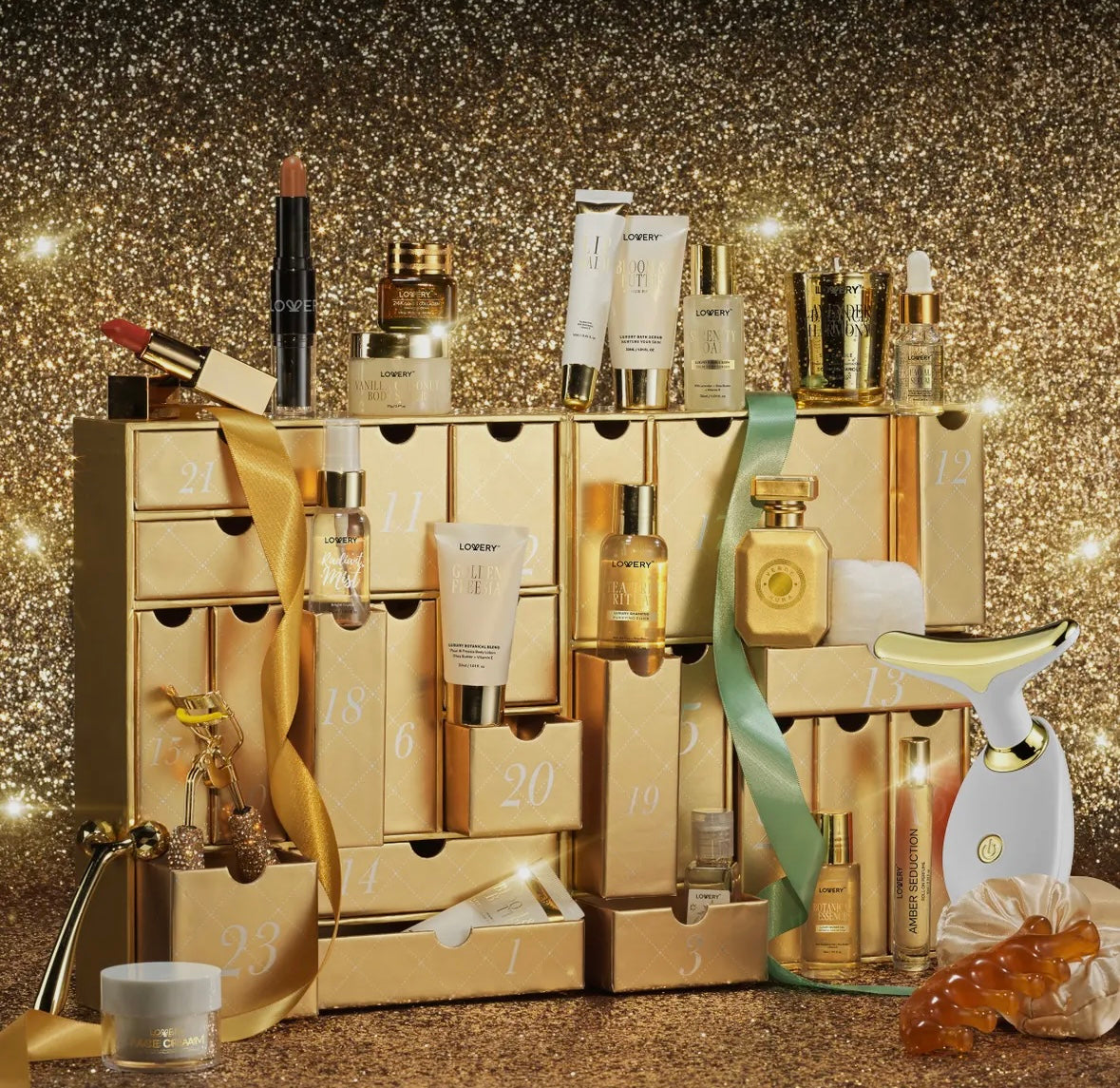 24-PC Limited Edition Advent Calendar Beauty and Skincare Gift
