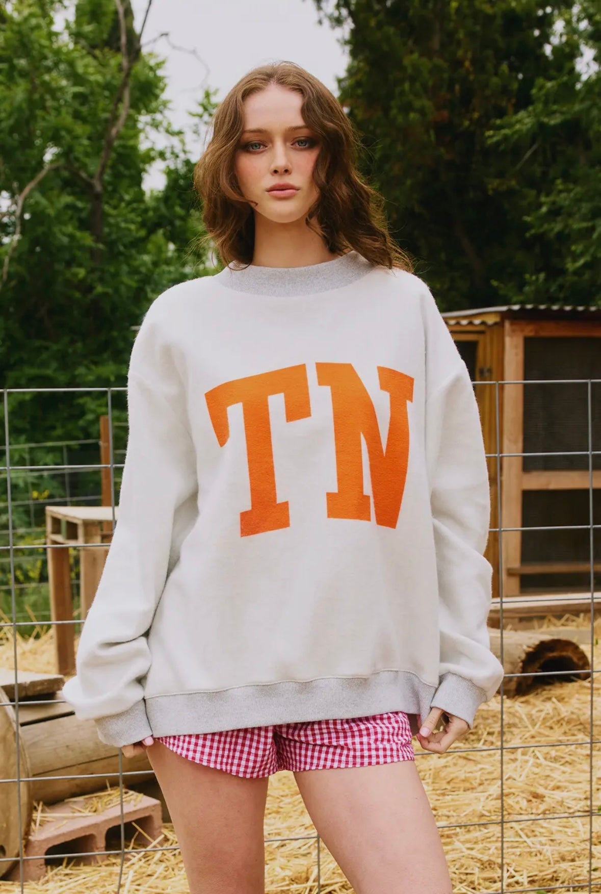 Tennessee & TN Reversible Mock-Neck Sweatshirt