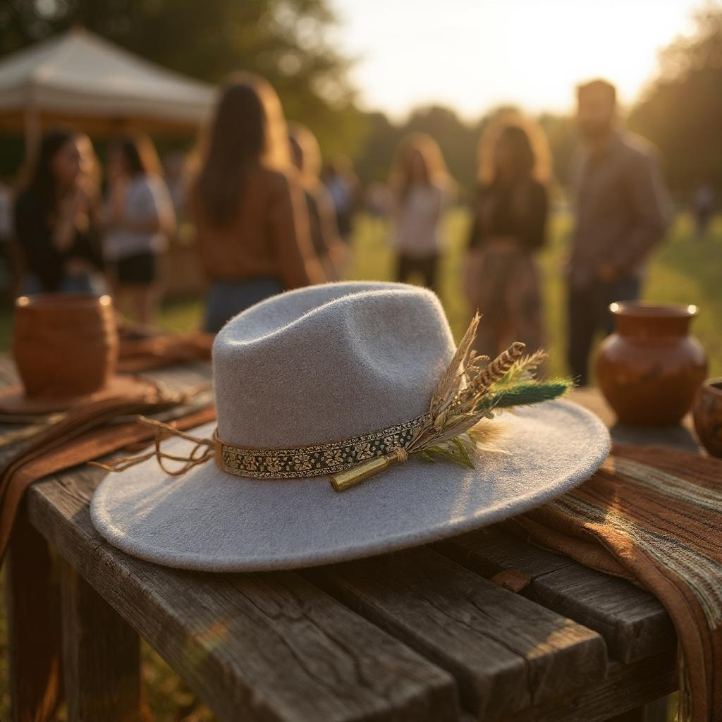 Felt Wide Brim Rancher Hat