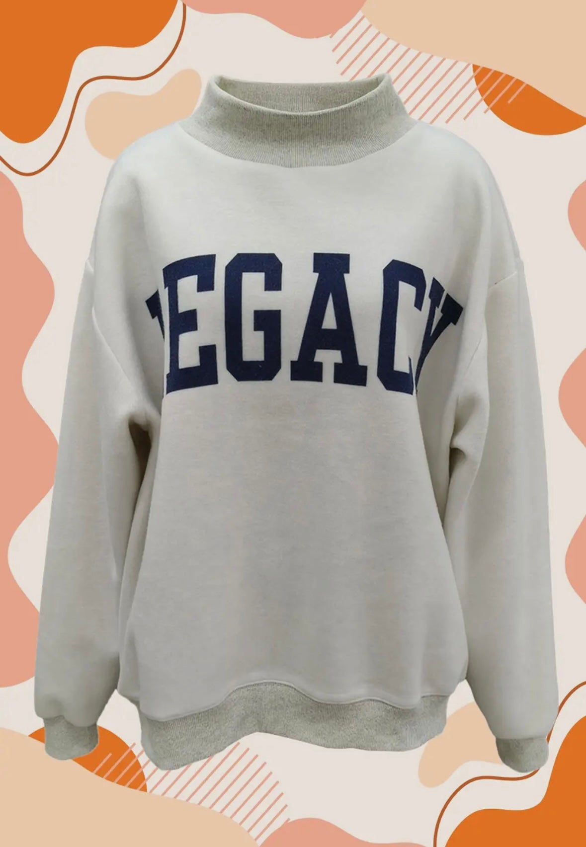 Freedom/Legacy Print Reversible Sweatshirt