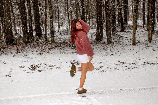 Sherpa Long Sleeve Ribbed Pocket Mock Neck Jacket