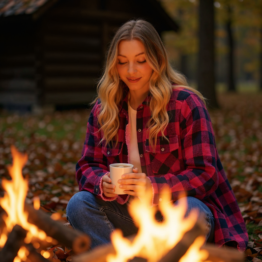 Buffalo Plaid Sherpa-Lined Jacket