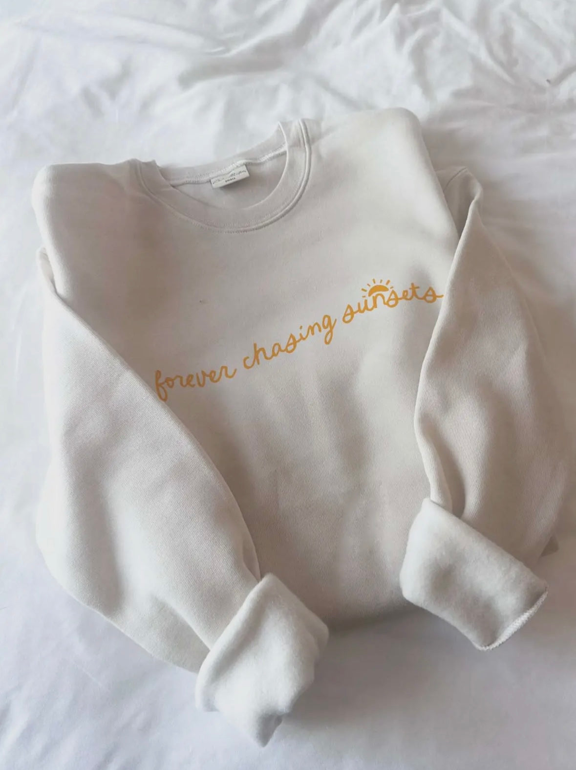 Forever Chasing Sunsets Graphic Sweatshirt