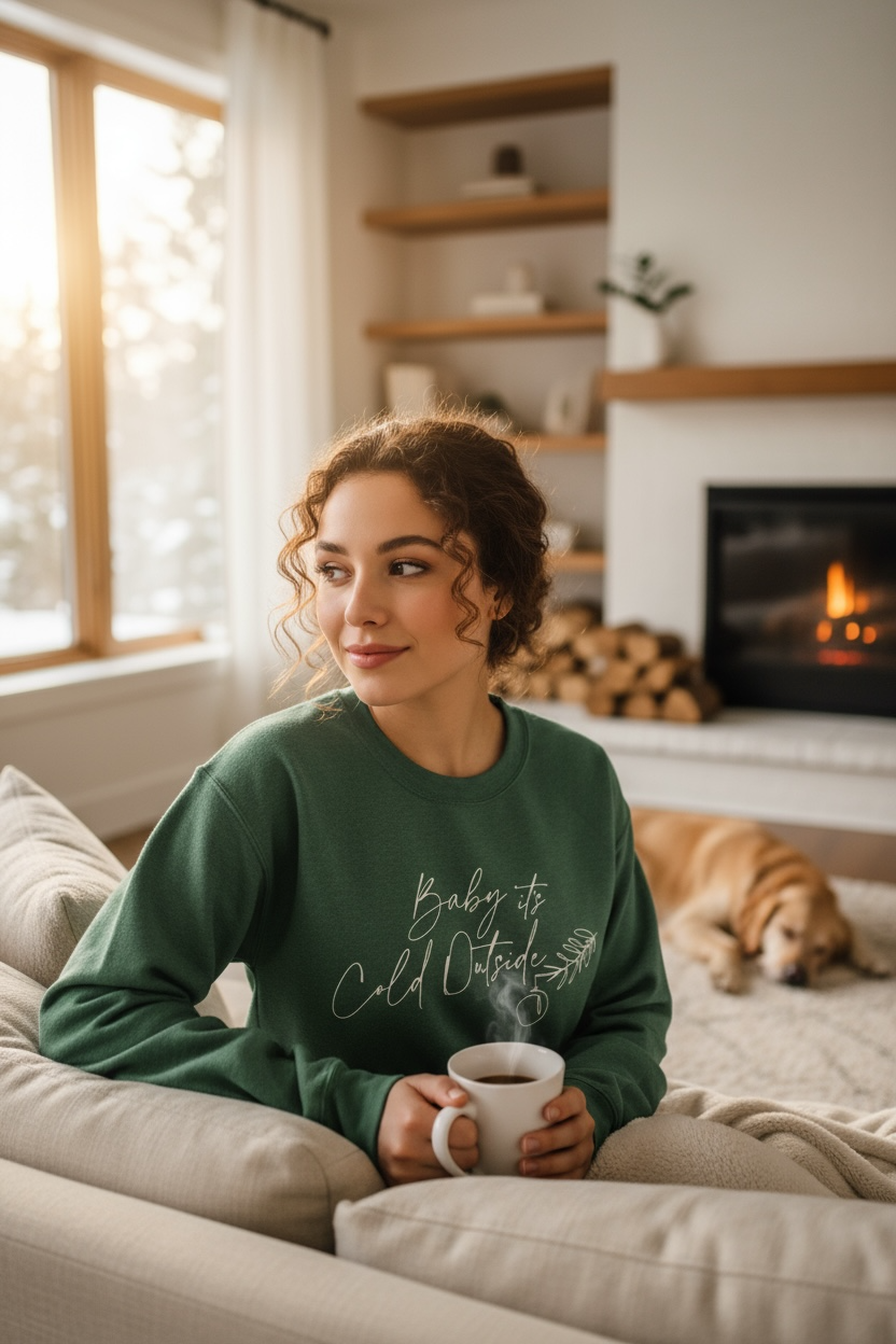 Baby It’s Cold Outside Graphic Sweatshirt