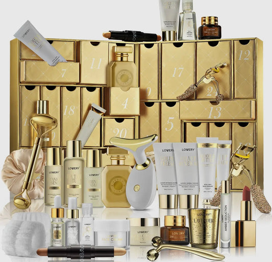 24-PC Limited Edition Advent Calendar Beauty and Skincare Gift
