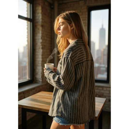 Sparkle Stone Stripe Jacket