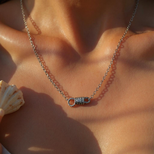 Lasso Rope Pendant Necklace