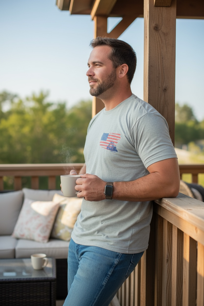 Graphic Western American Farmer Tee