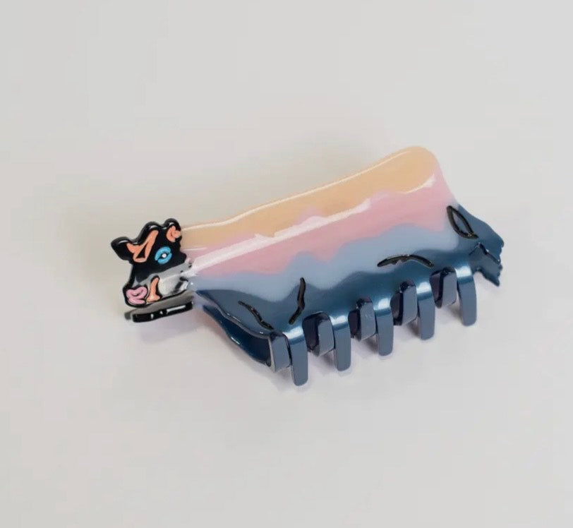 Retro Cow Hair Clip