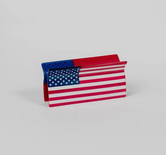 Flag Hair Clip